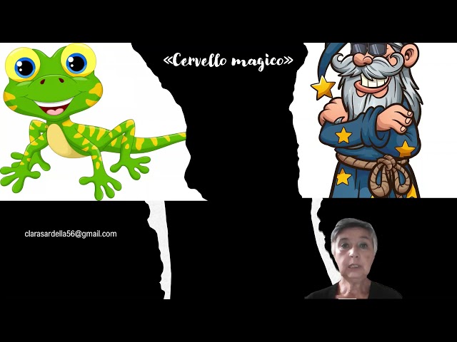 Cervello lucertola verso cervello mago