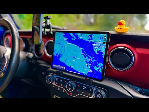 iPad /Tablet Mount for Jeep Wrangler JL and Jeep Gladiator JT 2018-2023 **VERSION 2**