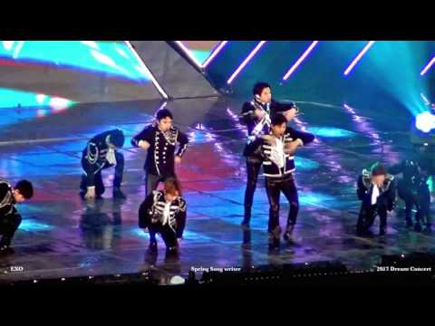 170603 Dream Concert EXO - Opning + Monster (Full focus)