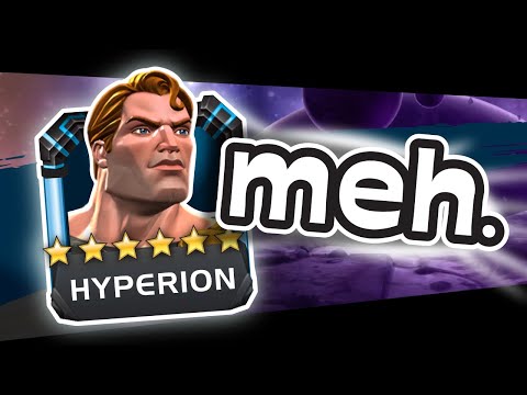 Is HYPERION Better with Awakened Ability? 6 star vs 5 Gameplay | Marvel Contest of Champions