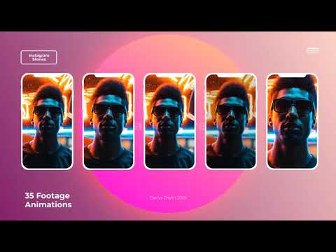 Instagram Stories Builder for Apple Motion and FCPX - Apple Motion Templates