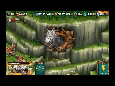 Rise of Berk: Screaming Death(Scary Legendary Dragon) Cinematic