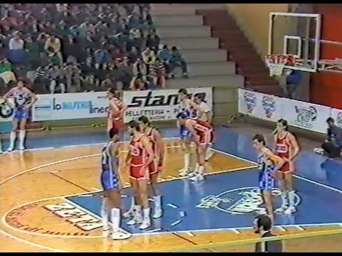 A2 1987/'88 Spondilatte Cremona - Alno Fabriano Basket  84-81