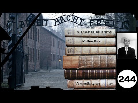 (244) Zeuge: Milton Buki - Frankfurter-Auschwitz-Prozess