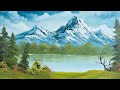 Typisch Bob Ross Malen Mit Axel Laslo Ölmalerei Für Anfänger
