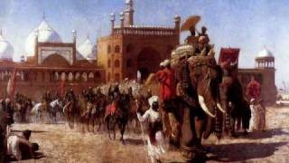 Ravi Shankar & Philip Glass, "Ragas In Minor Scale" -Pintura de Edwin Lord Weeks