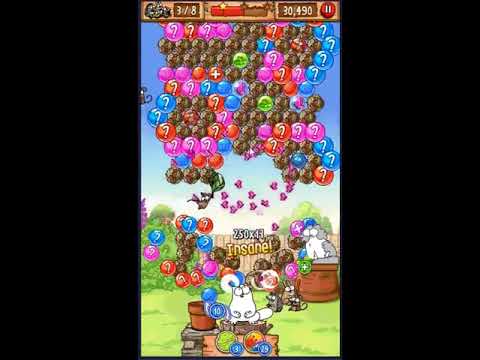 Simon's Cat Pop Time Level 637 - NO BOOSTERS 😺 | SKILLGAMING ✔️