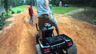 Alabama garden tractor pull 20hp twin