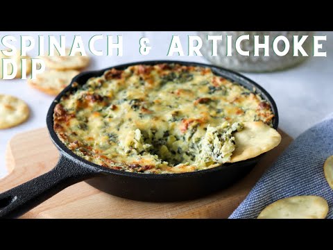 Baked Spinach and Artichoke Dip | Anitas Delight