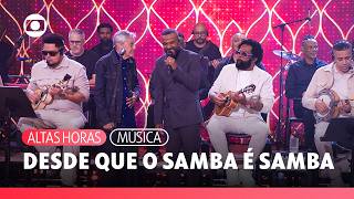 Caetano Veloso, Alexandre Pires, Xande de Pilares e Revelação cantam no Altas Horas! | TV Globo