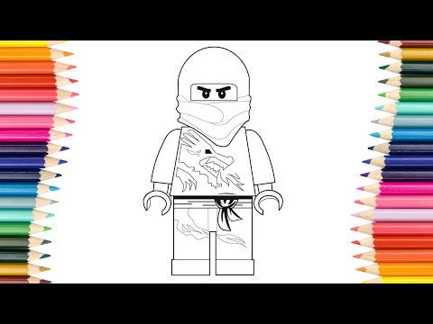 Lego Ninjago Coloring Page
