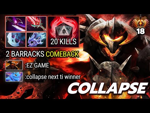 COLLAPSE [Chaos Knight] Offlane 93.000 Damage Epic Comeback - Pos3 Carry Is Real (Fullmatch)