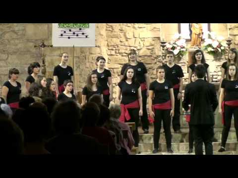 GANBARA GAZTE ABESBATZA  "Mendian gora"  Xabier Sarasola