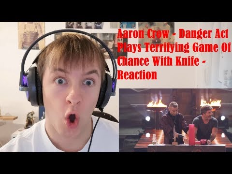 Aaron Crow - Danger Act Plays Terrifying Game Of Chance With Knife - Reaction