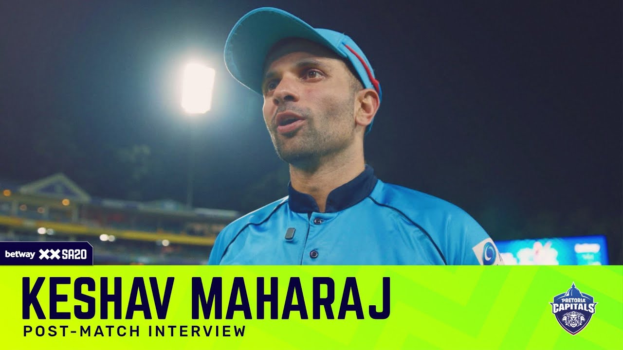 Keshav Maharaj, Pretoria Capitals | Post-match Interview JSKvPC