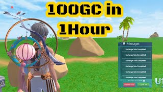 Utopia Origin : Making 100 Gc in 1 hour