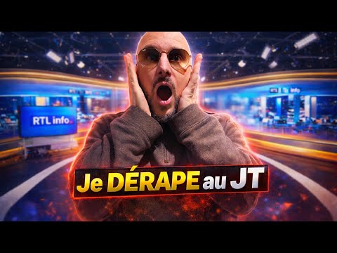 Je dérape au JT 