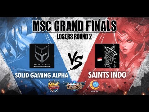 Day2: Solid Gaming Alpha VS Saints Indo MSC Grand Final