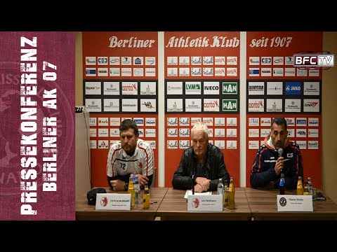 31.Spieltag - Regionalliga Nordost - Berliner AK 07 -BFC Dynamo 3:0 - 27.04.2016 - PK