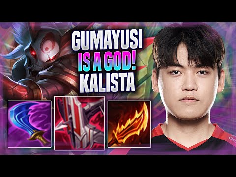 GUMAYUSI IS A GOD WITH KALISTA! - T1 Gumayusi Plays Kalista ADC vs Ezreal! | Season 2022