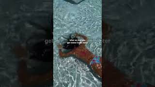 I almost drowned making this #summer #tanningtips