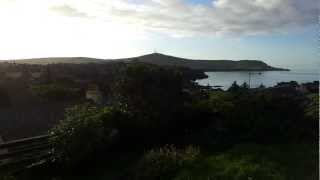 SUNRISE OVER LERWICK, SHETLAND ISLANDS