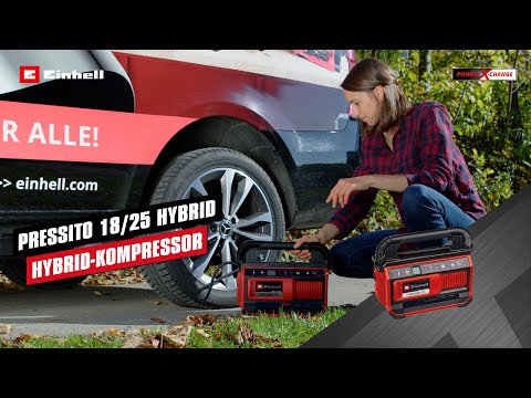 Einhell Power X-Change Hybrid-Kompressor PRESSITO 18/25 Hybrid Einhell Power X-Change Hybrid-Kompressor PRESSITO 18/25 Hybrid