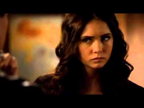 TVD 2X20 Damon Katherine1  Damon tells Katherine he feed Elena his blood