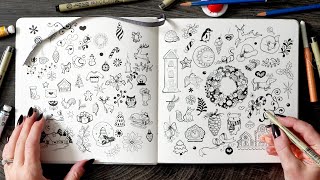 100 Cozy Winter Doodles You NEED in Your Sketchbook!