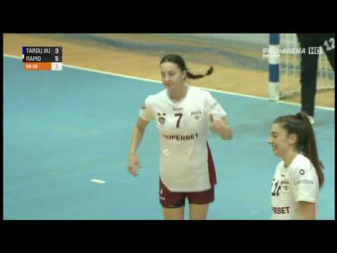 CSM Targu Jiu 🆚 Rapid Bucuresti 26-31 - Liga Florilor | Prima repriza