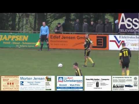 SV Frisia 03 Risum Lindholm - Schleswig 06 Fußball Verbandsliga Nord-West.