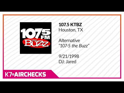 107-5 the Buzz (KTBZ) Houston, TX - Jared, 9/21/1998