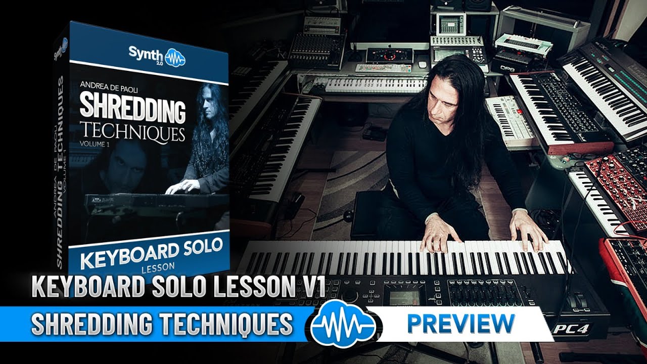 MMI011 - Keyboard Solo Lessons V1 - Shredding Techniques - Video Preview 2