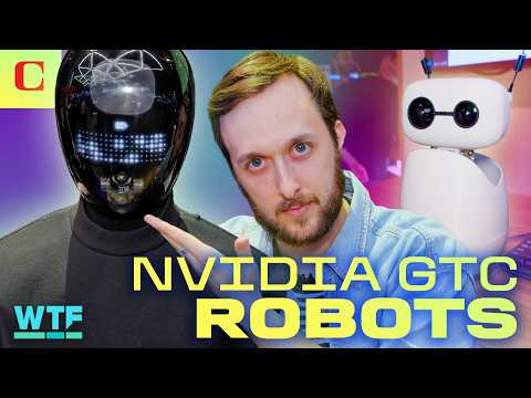 Every Robot I Met at Nvidia GTC in Under 6 Minutes (Speedrun)
