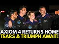 NASA LIVE Axiom 4 Touches Down A Heroic Homecoming Moment Shubhanshu Shukla LIVE SpaceX LIVE