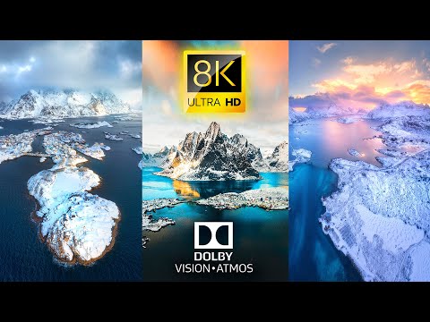 TOP 50 - Winter Wonderlands Around the World 8K VIDEO ULTRA HD 60fps HDR - Dolby Vision (4K TV)