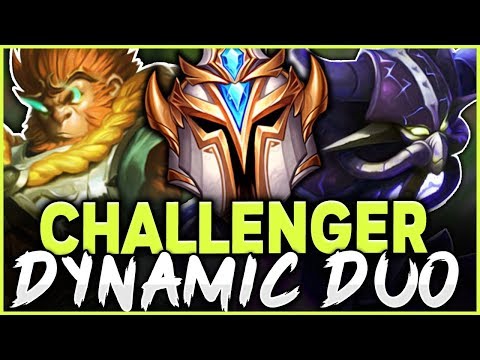 RANK 1 WUKONG TEAMS UP WITH VOYBOY FOR THE ULTIMATE 2V9 CHALLENGER GAME! - League of Legends