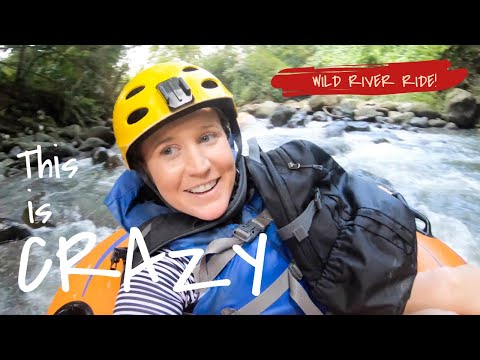 Rafting Down a Rainforest River! This is CRAZY! - Lazy Gecko Sailing VLOG 172