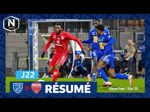 J22 I FC Villefranche B. - Dijon FCO (1-2) I National FFF 2025-2026