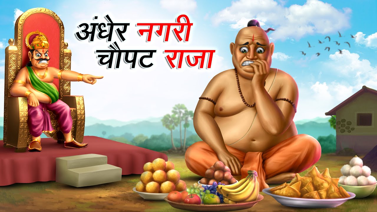 अंधेर नगरी चौपट राजा | ANDHER NAGRI CHAUPAT RAJA | HINDI KAHANIYA | COMEDY FUNNY STORIES