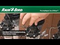 How to Use the Flow Control Screw - Rain Bird Residential Valve Troubleshooting