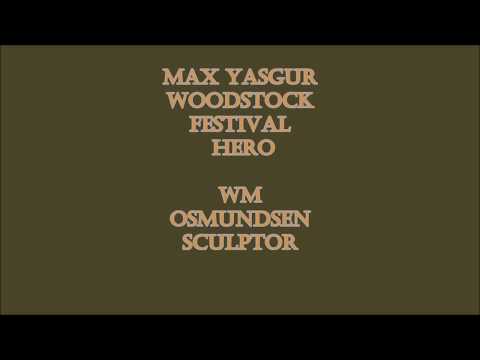 Max Yasgur Woodstock Festival Hero, building a Bronze Monument, beginning the project