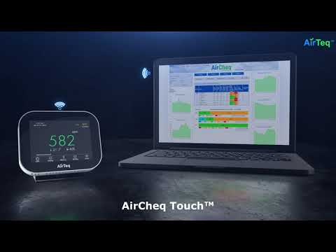 Een CO2 meter AirTeq Touch Base koop je bij L&N Partners voor Partners B.V.