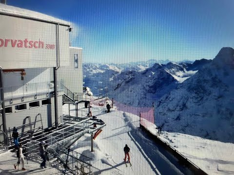 Seilbahnfahrt Corvatsch - 3'451 Meter über Meer