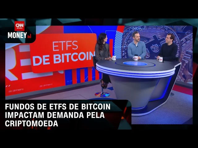 Saídas de ETFs de bitcoin ampliam atenção sobre mercado cripto | RESENHA DO DINHEIRO