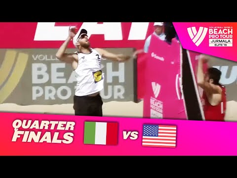 Nicolai/Cottafava vs. Schalk/Brunner - Quarterfinal Highlights Jurmala 2022 #BeachProTour