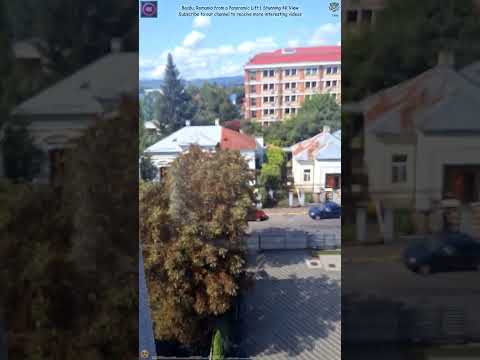 Bacău, Romania from a Panoramic Lift 🇷🇴 | Stunning 4K View