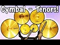 I Made A Set Of TENOR DRUMS Out Of CYMBALS