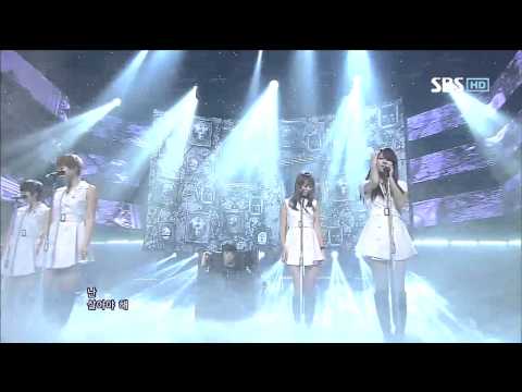 THE SEEYA [My heart is dying (feat. SPEED)] @SBS Inkigayo Popular song 20121118