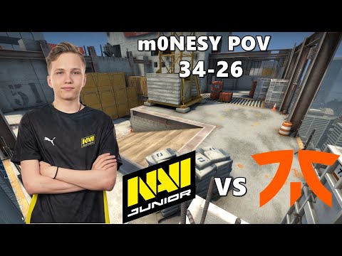 CS:GO POV Demo NA'VI Junior m0NESY (34/26) vs fnatic Rising (de_vertigo)